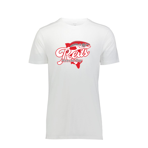 [FTSCUBWH-AS-LOGO1] Decker Men's Tri-Blend T-Shirt - Short Sleeve (Adult S, White, Logo 1)