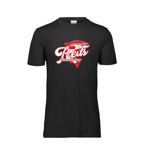 [FTSCUBBK-YS-LOGO1] Decker Youth Tri-Blend T-Shirt - Short Sleeve (Youth S, Black, Logo 1)