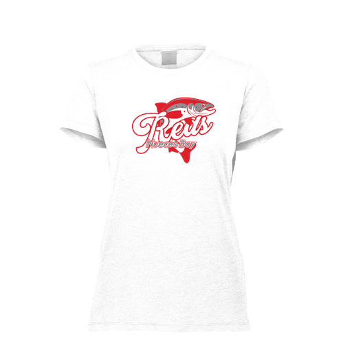 [FTSCUBWH-FAXS-LOGO1] Decker Women's Tri-Blend T-Shirt - Short Sleeve (Female Adult XS, White, Logo 1)