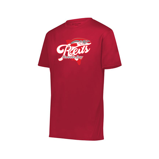[222818.083.S-LOGO1] Men's Movement Dri Fit Shirt (Adult S, Red, Logo 1)