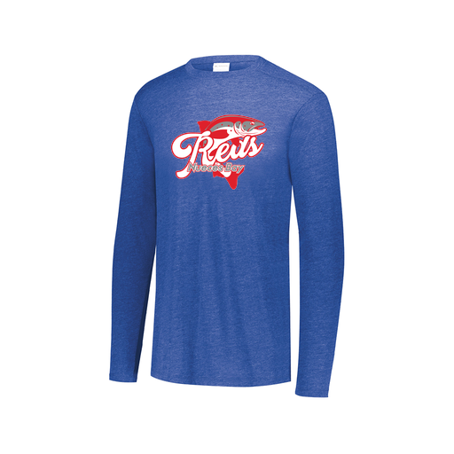 [3075.U55.XS-LOGO1] Men's LS Ultra-blend T-Shirt (Adult XS, Royal, Logo 1)