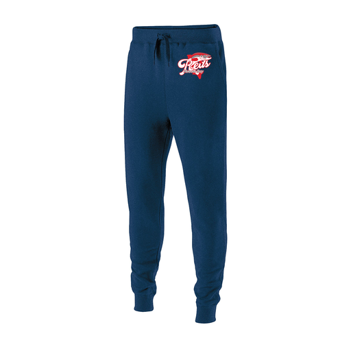 [229548.065.XS-LOGO1] Men's 60/40 Fleece Jogger (Adult XS, Navy, Logo 1)