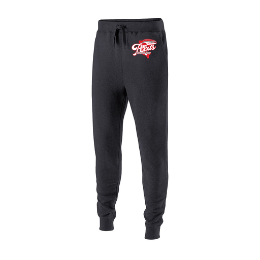 [229648.E83.S-LOGO1] Youth 60/40 Fleece Jogger (Youth S, Gray, Logo 1)